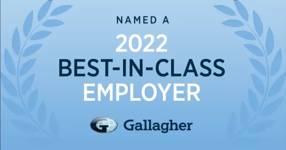 2022 Best in Class Employer - Gallagher