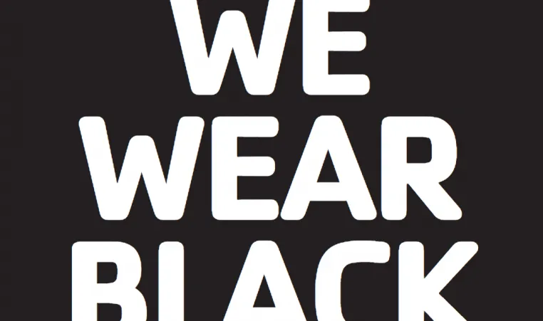 we wear black
