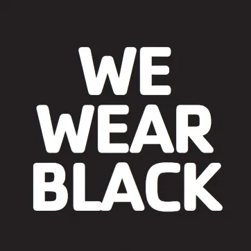 we wear black