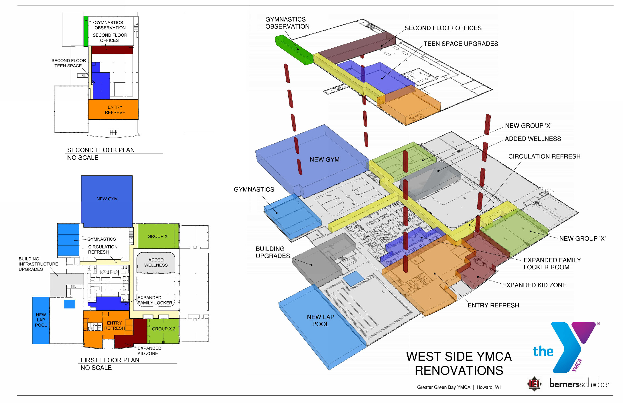 West Side YMCA – Expansion Floor Plan